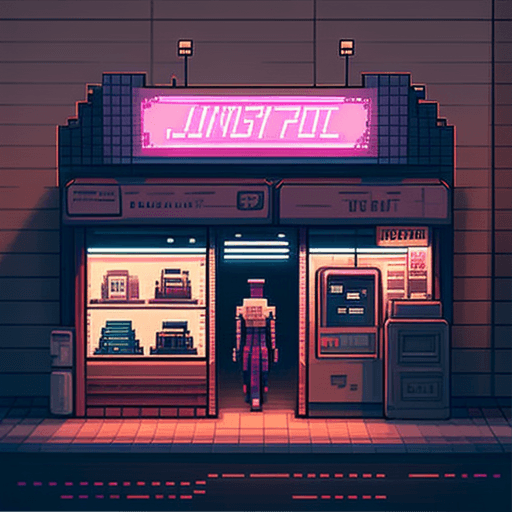 cyberpunk store